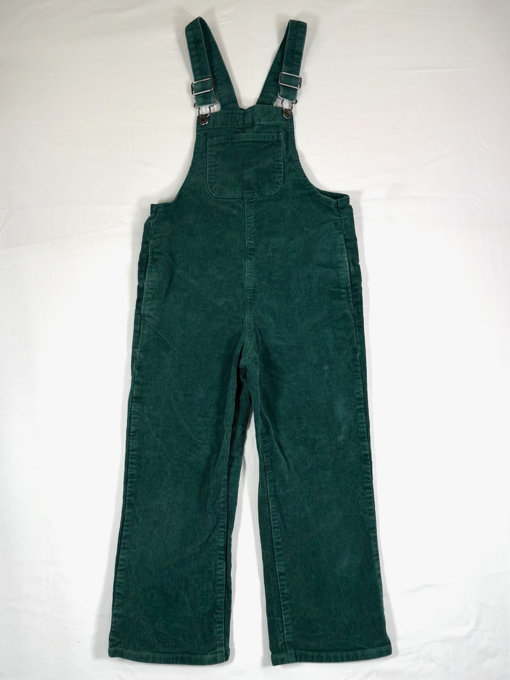 CAT & JACK Girls M (8) Corduroy Overalls Wide Leg Adjustable Straps Cottagecore